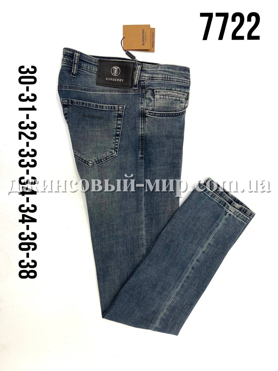 Мужские Джинсы Burberry (длина 34)