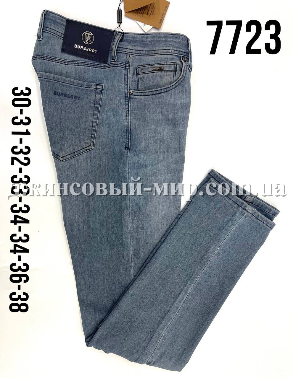 Мужские Джинсы Burberry (длина 34)