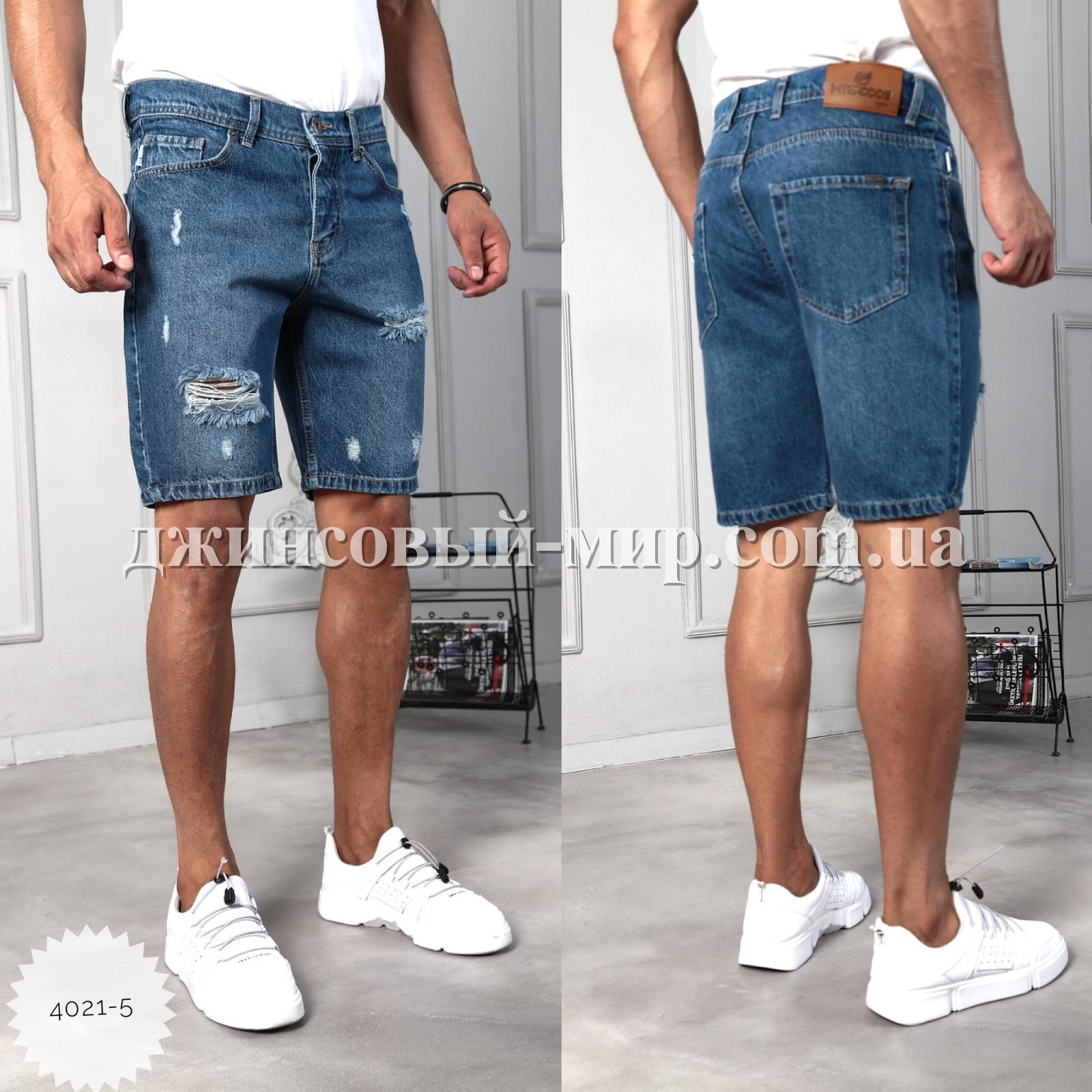Мужские Джинсовые Шорты Intercode