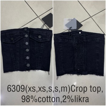 Женский Джинсовый Корсет Cracpot