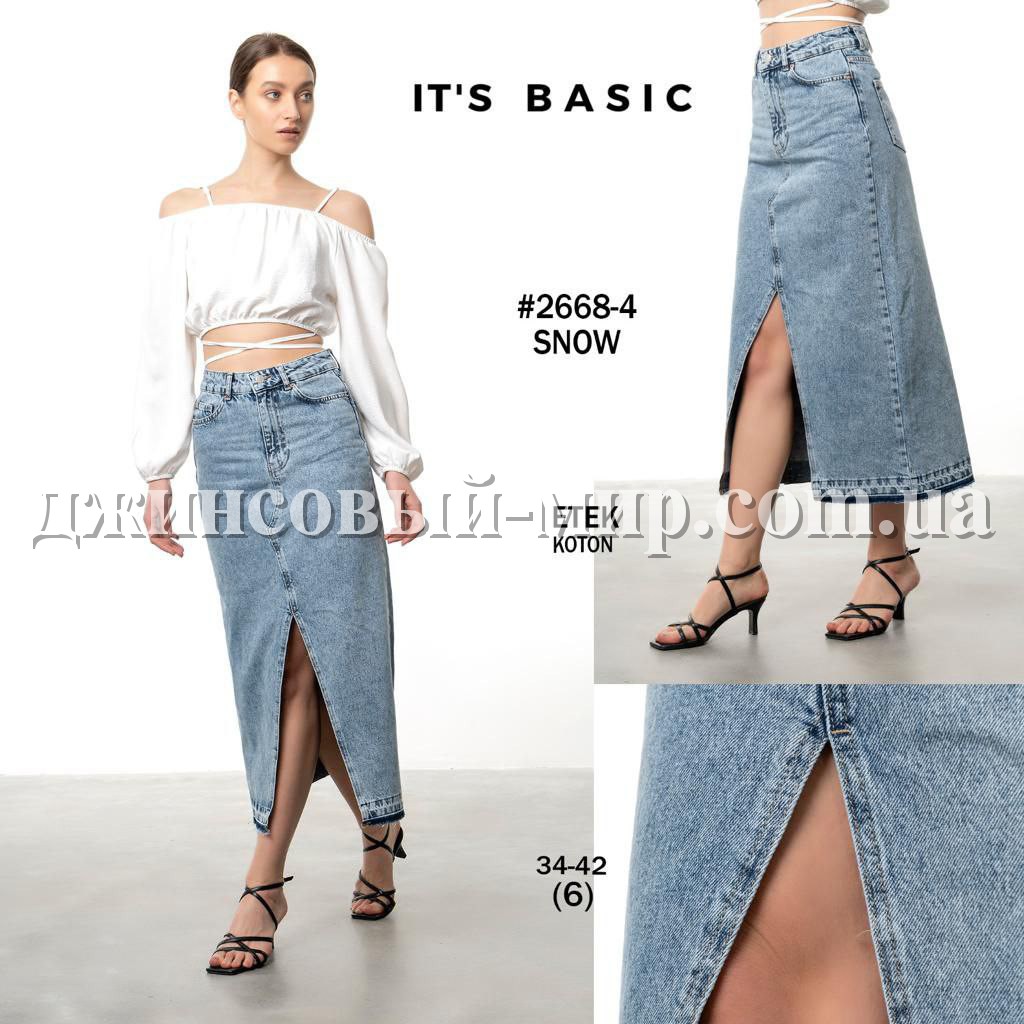 Женская Джинсовая Юбка ITS Basic