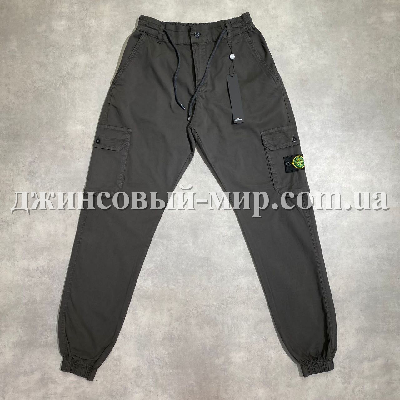 Мужские Джинсы Джогеры Stone Island