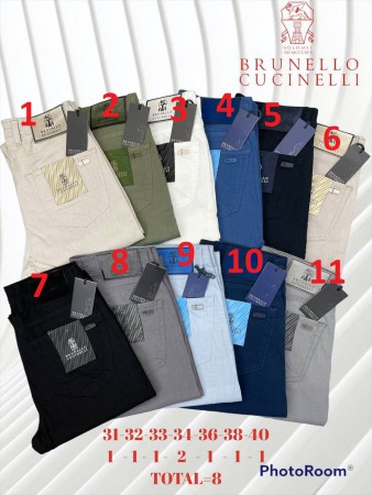 Мужские Джинсы Brunello Cucinelli