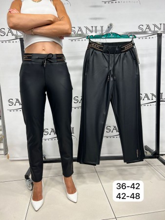Женские Штаны Из Эко Кожи Adorati