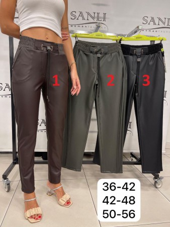 Женские Брюки Из Эко Кожи Mosento (Супер батал)