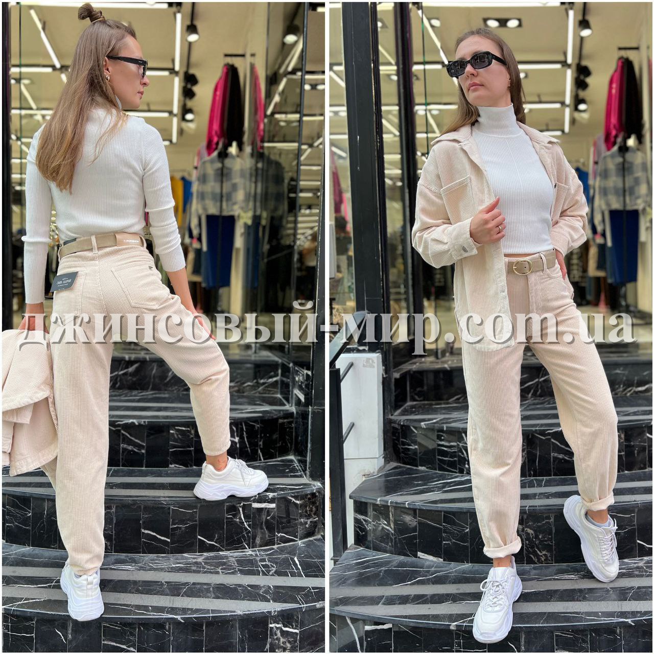 Женская Вельветовая Рубашка Euro Fashion