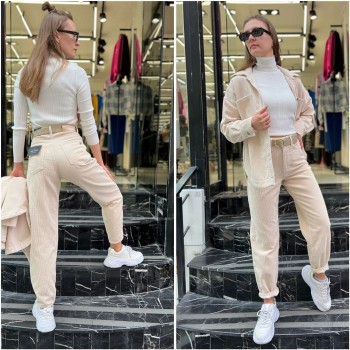 Женская Вельветовая Рубашка Euro Fashion